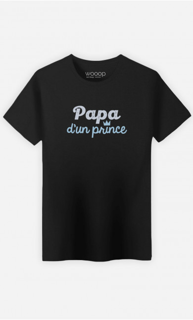 T-Shirt Homme Papa D'un Prince