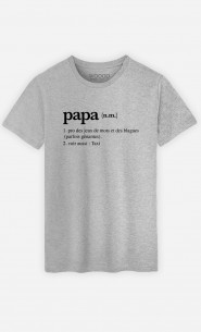 T-Shirt Homme Papa Définition 2