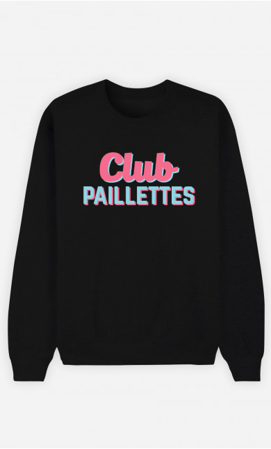 Sweat Femme Club Paillettes