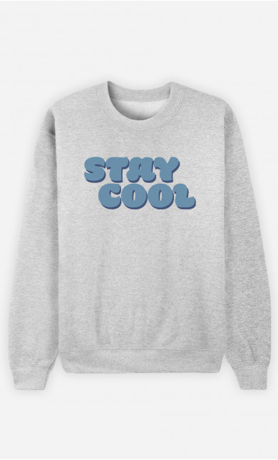 Sweat Homme Stay Cool Bleu