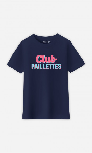 T-Shirt Enfant Club Paillettes