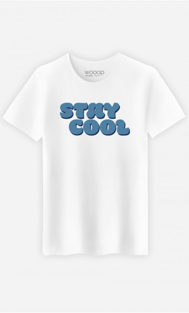 T-Shirt Homme Stay Cool Bleu