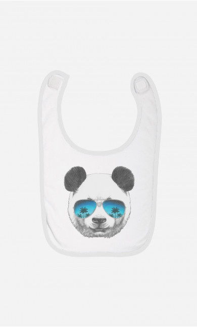 Bavoir Bébé Panda Sunglasses