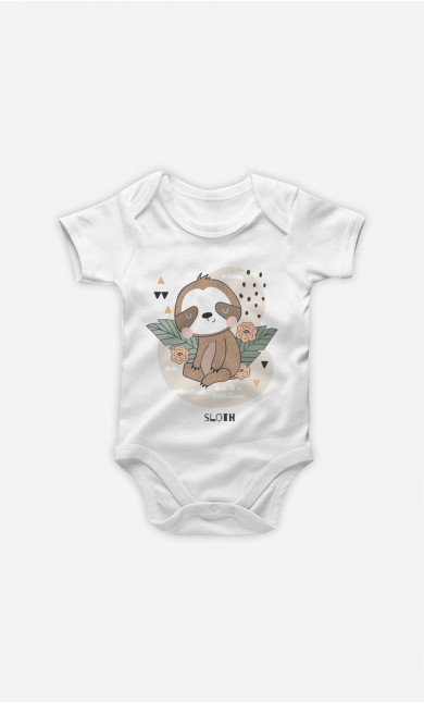 Body Bébé Jungle Sloth