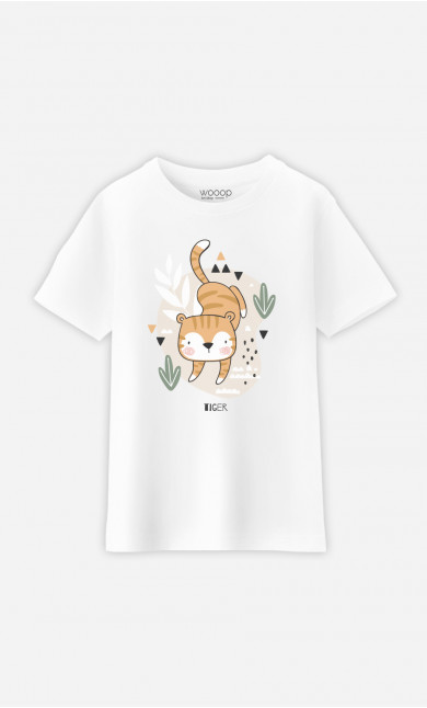 T-Shirt Enfant Jungle Tiger