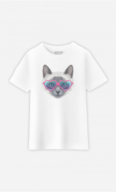 T-Shirt Enfant Kitty Sunglasses