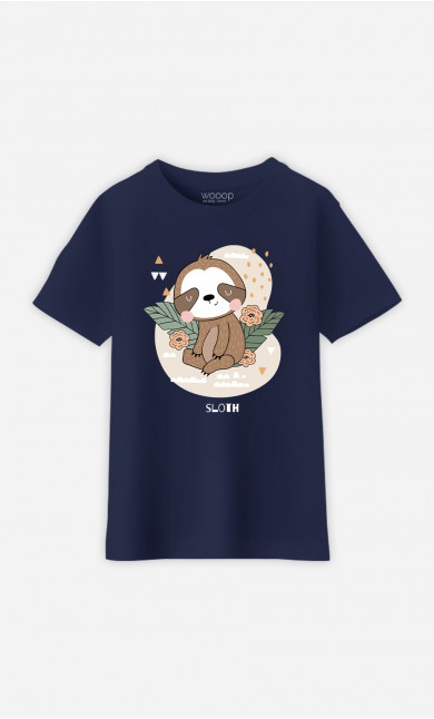T-Shirt Enfant Jungle Sloth