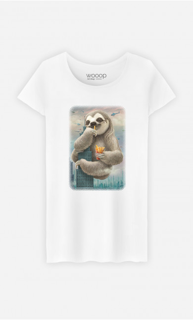 T-shirt Femme Sloth Attack