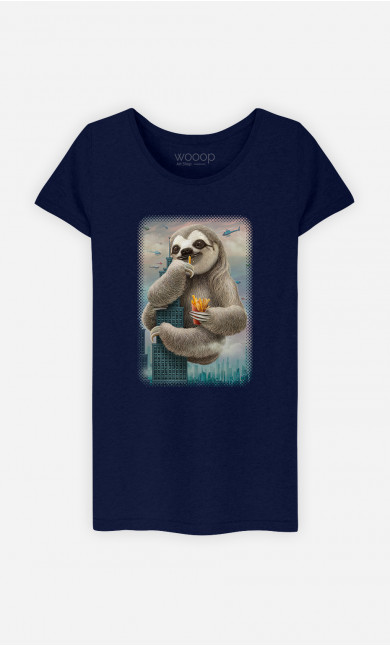 T-shirt Femme Sloth Attack