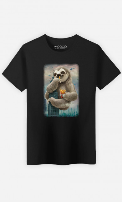 T-shirt Homme Sloth Attack