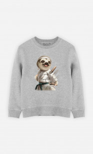 Sweat Enfant Karate Sloth