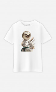 T-Shirt Enfant Karate Sloth
