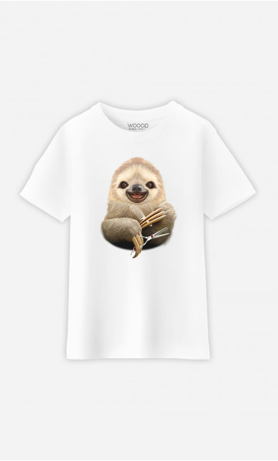 T-Shirt Enfant Sloth Barber