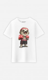 T-Shirt Enfant Sloth Boxing