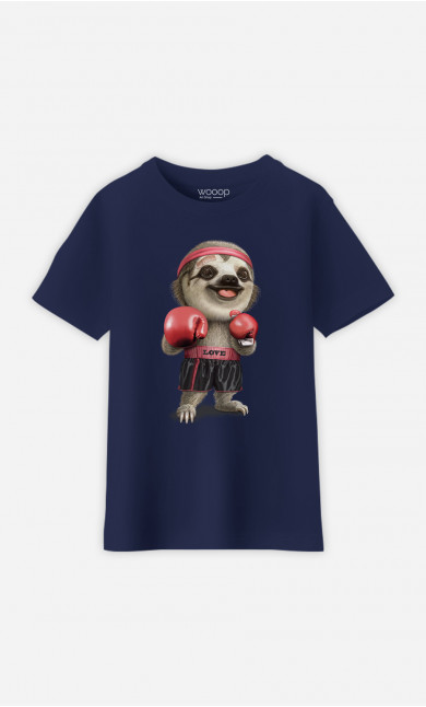 T-Shirt Enfant Sloth Boxing