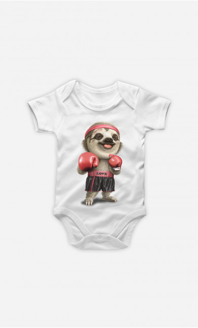 Body Bébé Sloth Boxing