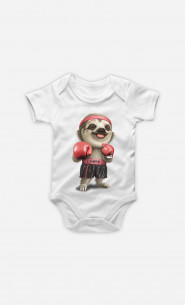 Body Bébé Sloth Boxing