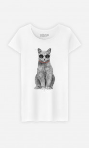 T-shirt Femme Summer Cat