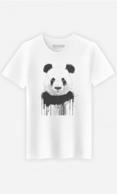 T-shirt Homme Graffiti Panda