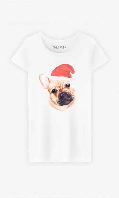 T-shirt Femme Xmas Dog