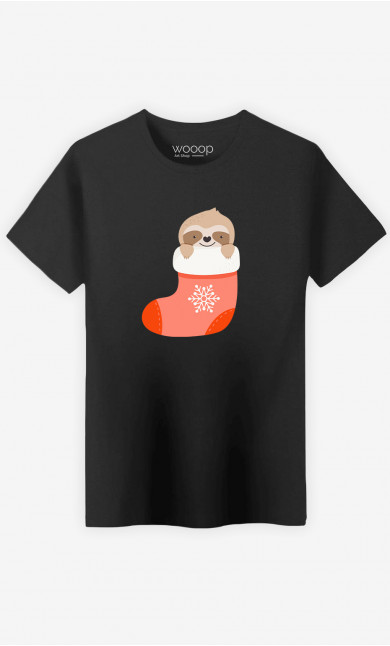 T-shirt Homme Sloth In Sock