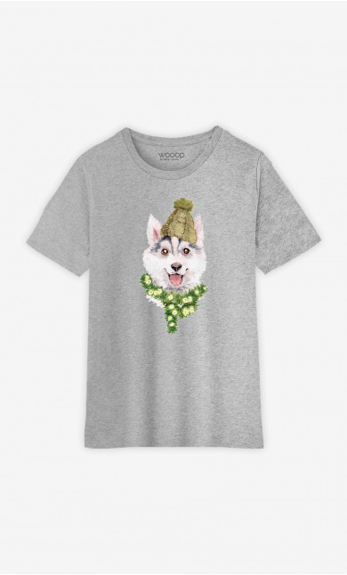 T-Shirt Enfant Happy Husky