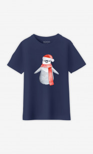 T-Shirt Enfant Holidays Penguin