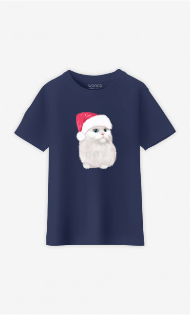 T-Shirt Enfant Meowrvellous Xmas
