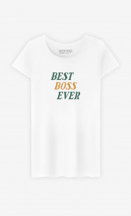 T-shirt Femme Best Boss Ever
