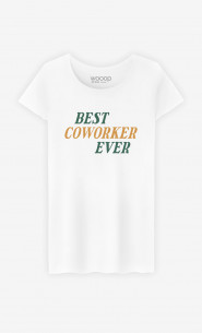 T-shirt Femme Best Coworker Ever