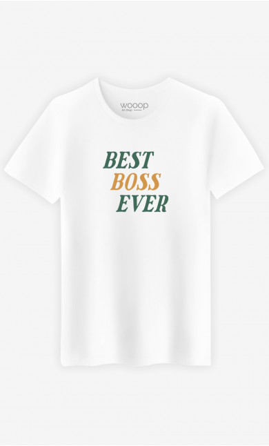 T-shirt Homme Best Boss Ever