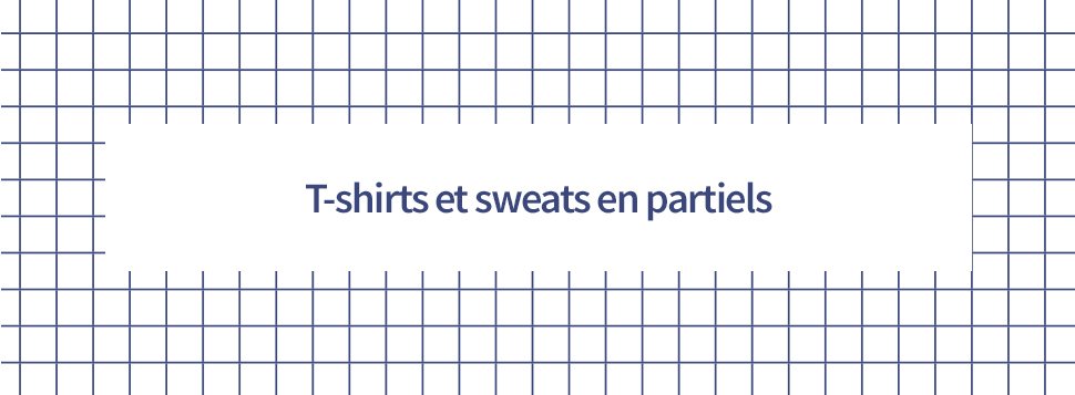 5 Sweats et T-Shirts à porter en partiels