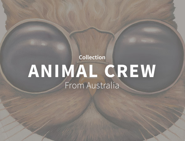 Retrouvez les T-Shirts, Sweats, Tote Bags de la collection Animal Crew sur l'artshop Wooop