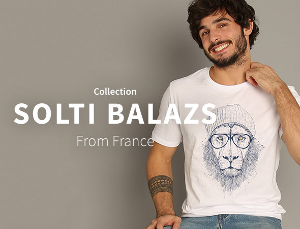 Allant du lion hipster, au panda ou encore au tigre indien, les produits Solti Balazs sauront ravir les fans d'animaux